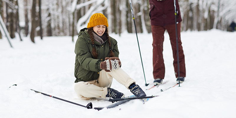 Ski attention aux entorses du genou PhysioExtra