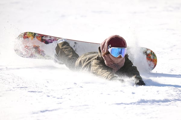 blessure planche à neige